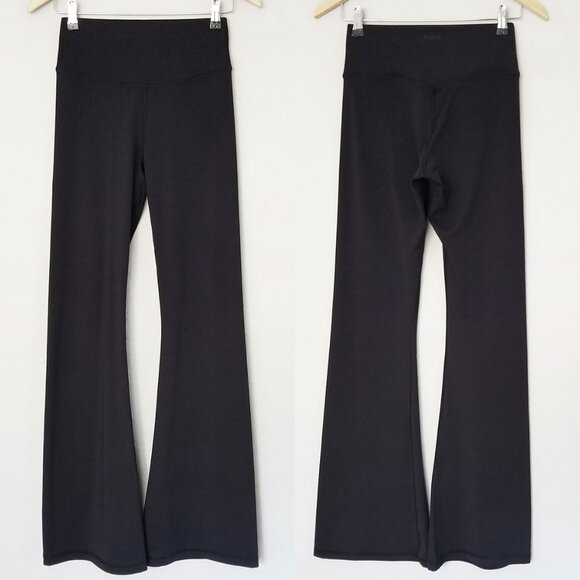 Victoria's Secret PINK Relay Flare Leggings Black Size M Buttery Soft High Waist - Picture 16 of 16